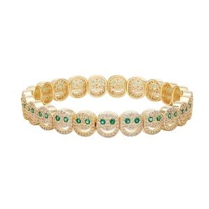 Lisa Gozlan BR030 Smiley Face Bracelet